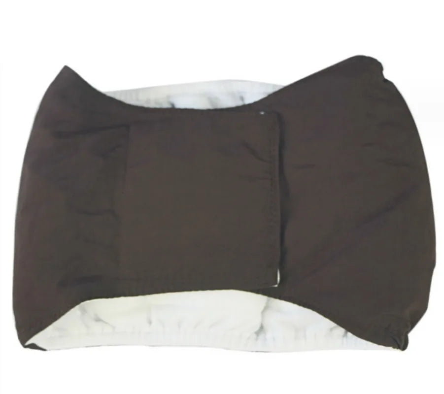 Reusable Male Dog Belly Bands, Washable & Adjustable Diapers, Anti-Mating Harassment, Estrus Safety Pants with Absorbent Layer
