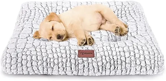 uligota dog bed crate pad plush dog crate mat for small medium large dogs soft dog bed anti slip fulffy comfy kennel pad